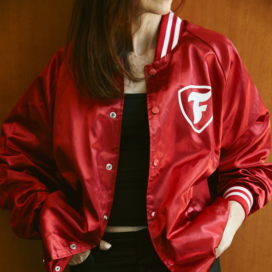Classic Racing Jacket in Red