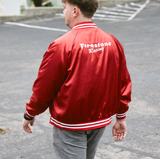 Classic Racing Jacket in Red