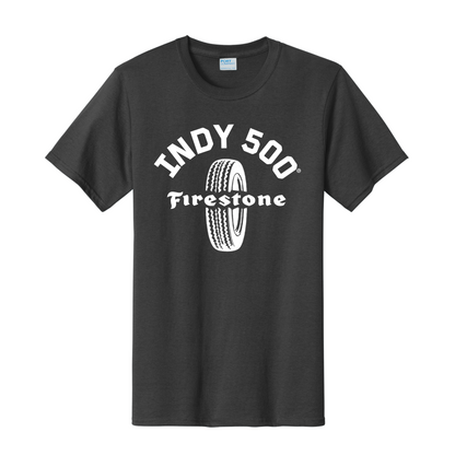 Classic Indy Tee in Charcoal