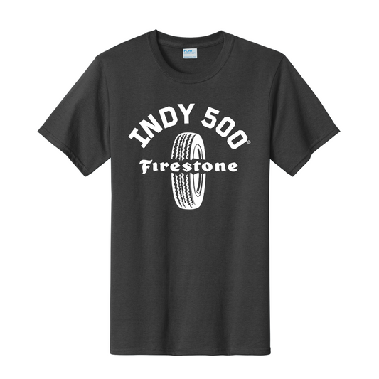 Classic Indy Tee in Charcoal